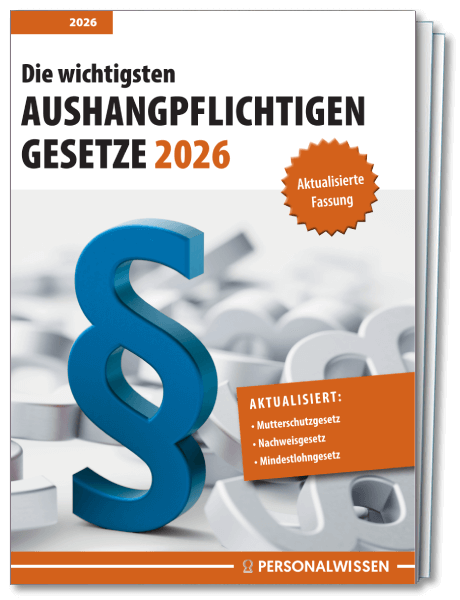 Die wichtigsten aushangpflichtigen Gesetze