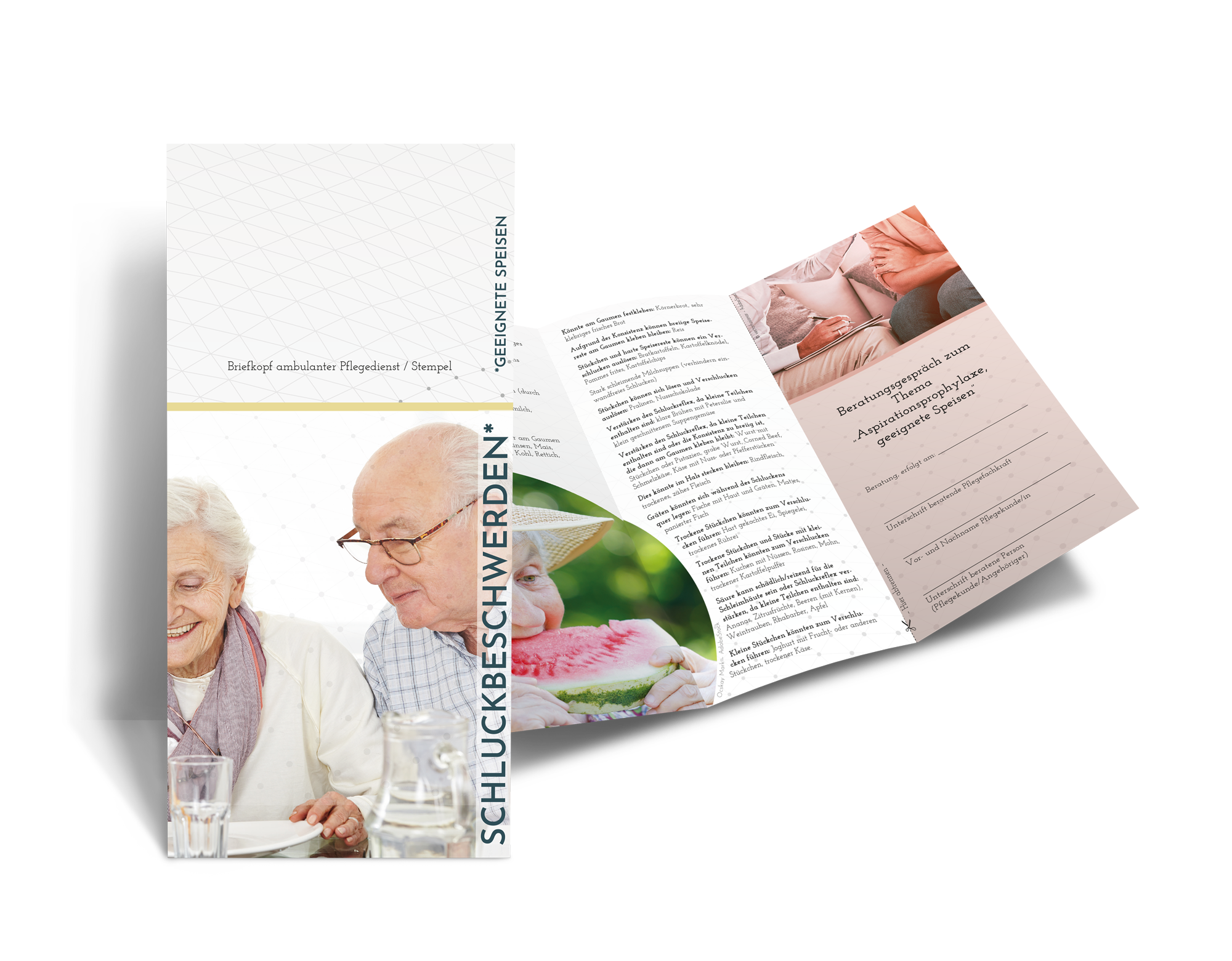 Beratungsflyer zum Thema 