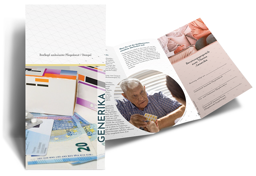 Beratungsflyer zum Thema 