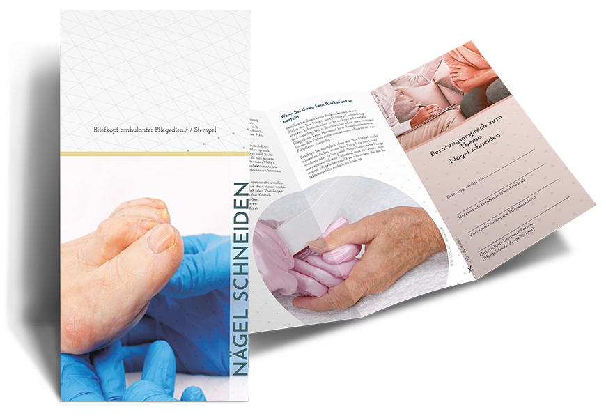 Beratungsflyer zum Thema 