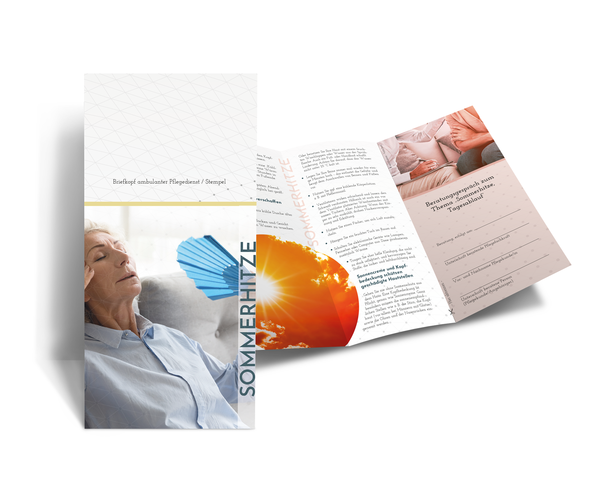 Beratungsflyer zum Thema 