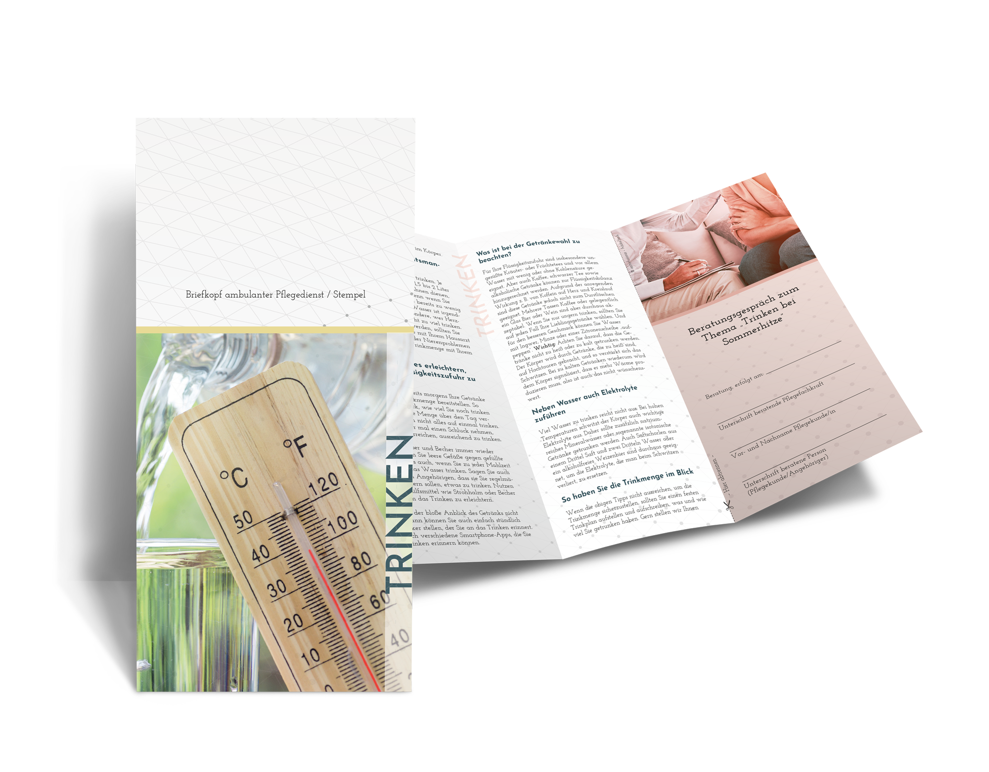 Beratungsflyer zum Thema 