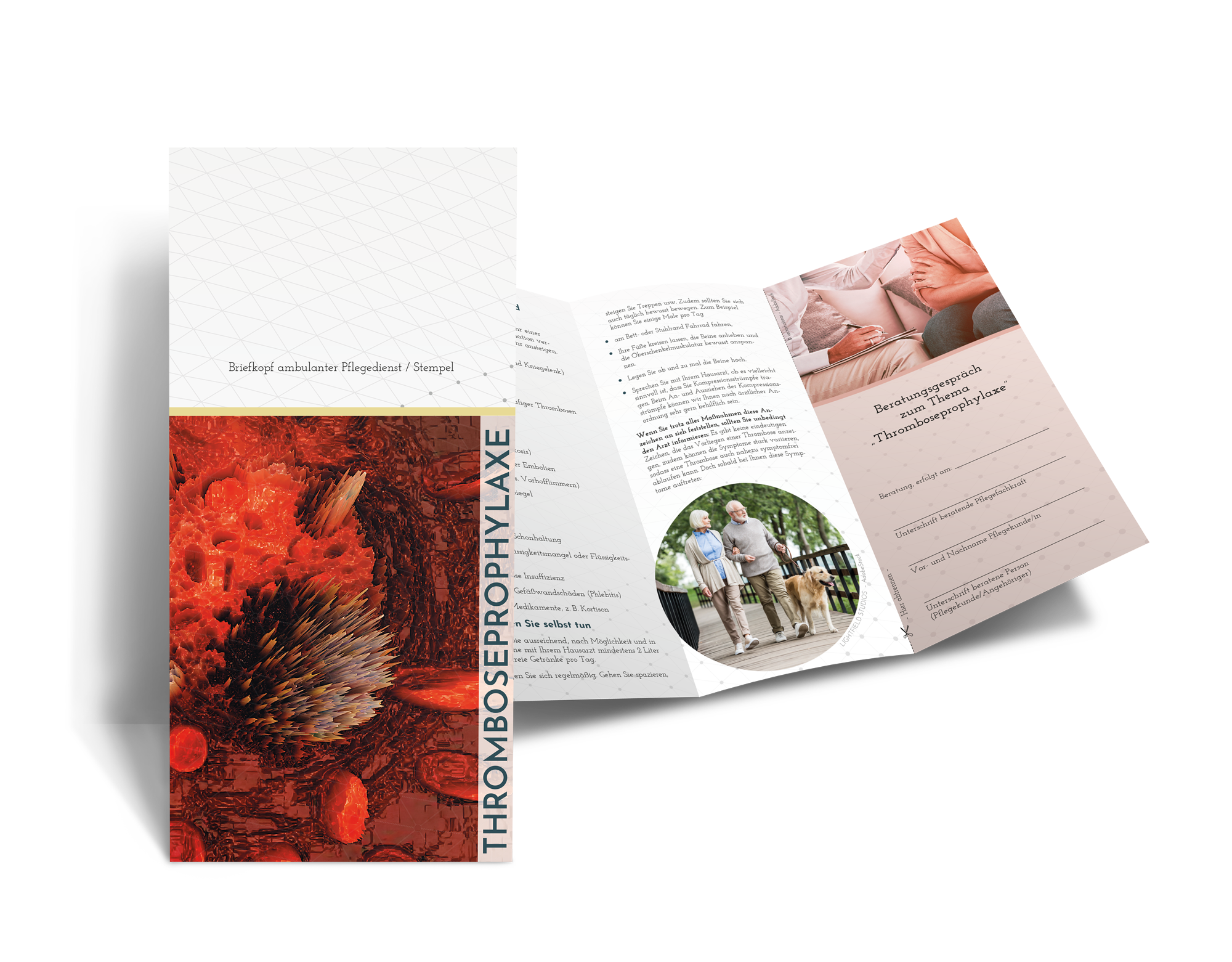 Beratungsflyer zum Thema 