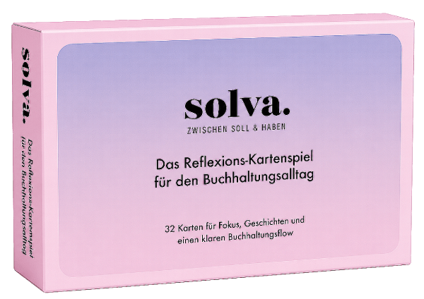 Zwischen SOLL und HABEN - Das Reflexions-Kartenspiel für die Buchhaltung