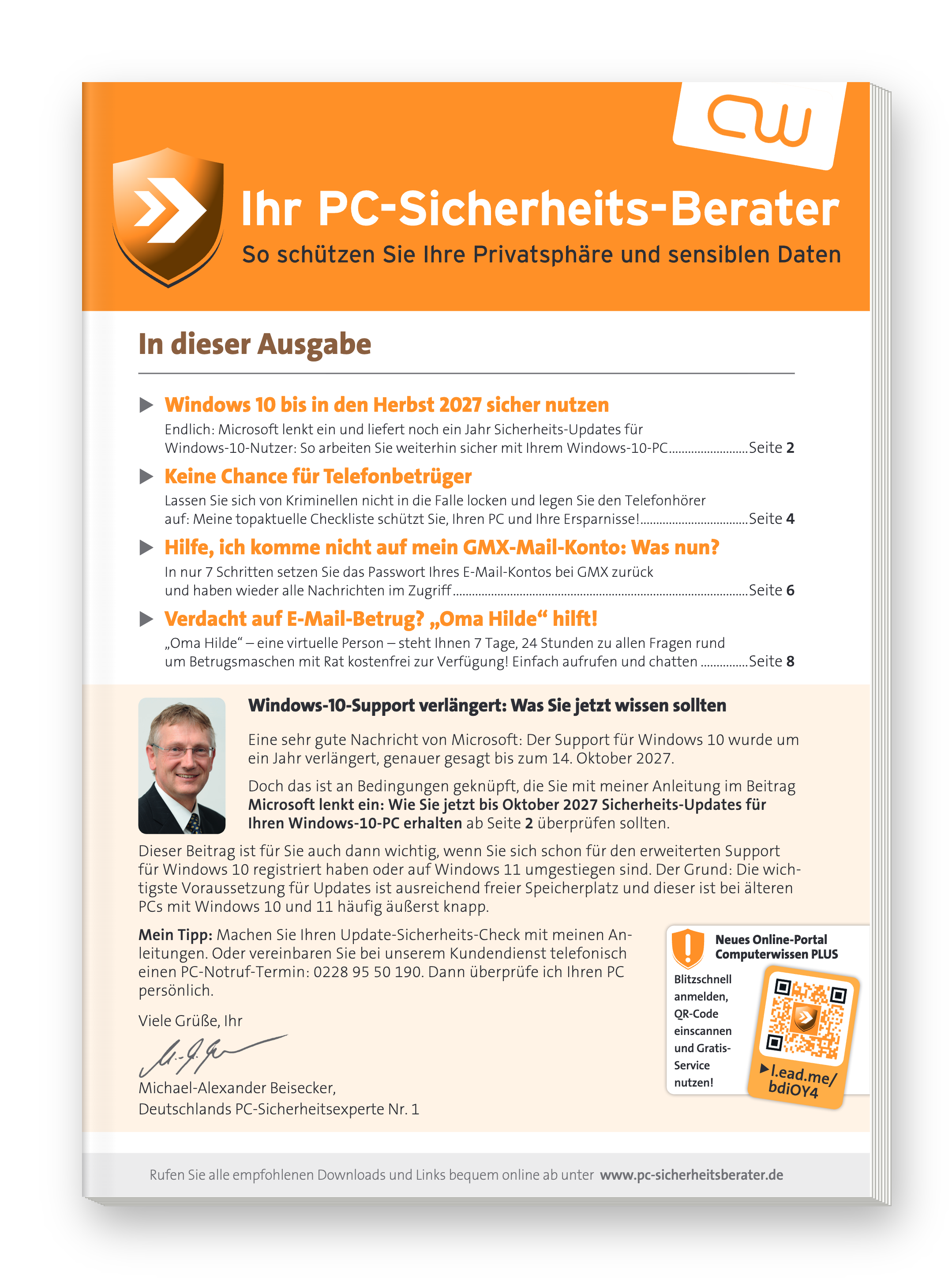Ihr PC-Sicherheitsberater*